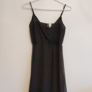 Black maxi dress